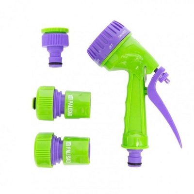 Набор для подключения шланга 3/4" (4 предмета) 65178 PALISAD