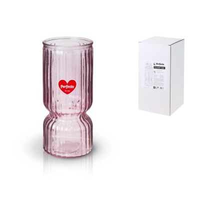 Ваза стеклянная Orchid 24х11 см Perfecto Linea 30-112501