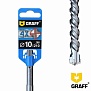 Сверло по бетону SDS+ 10х160 мм GRAFF 62410210