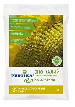 Удобрение Эко Калий 1кг Фертика