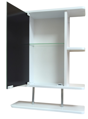 Шкаф настенный Гамма 10/1 правый (белый)