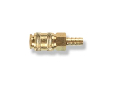 Соединение быстросъемное ECO AB-F/E12 МАМА х елочка 12 мм (латунь)