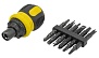Отвертка реверсивная с набором бит, WMC TOOLS WMC-32807MR