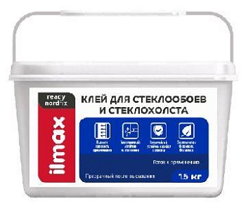 Клей для стеклообоев ILMAX Ready Nordfix, 1,5 кг