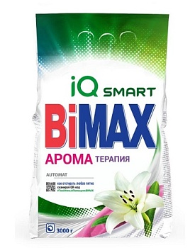Порошок стиральный BIMax автомат 3 кг Ароматерапия 
