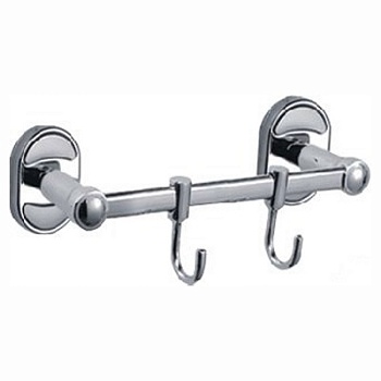 Вешалка 2 крючка, L1915-2 LEDEME