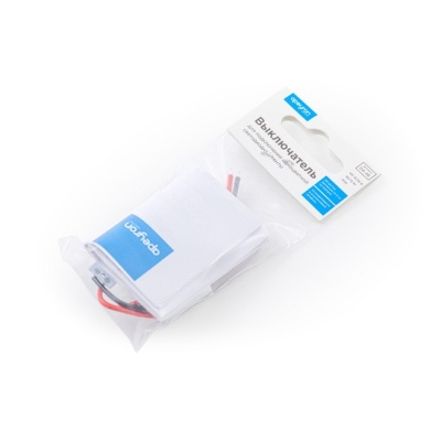 Выключатель для алюминиевого профиля 12/24В монохром Apeyron 04-46