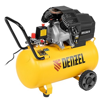 Компрессор воздушный 50 л Denzel DKV2200/50, Х-PRO