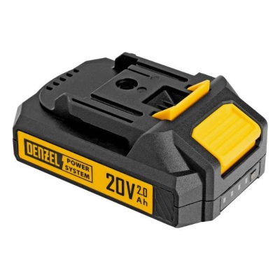 Дрель-шуруповерт аккумуляторная Denzel CDQ-20 (2 АКБ, ЗУ, кейс)