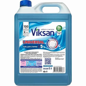 Гель для стирки универсальный VIKSAN Universal 1 л