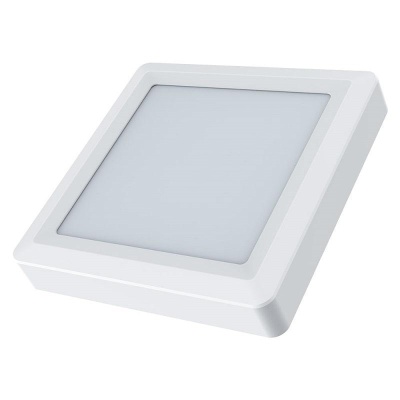 Светильник светодиодный накладной квадратный 12W, белый, 4000K ETP