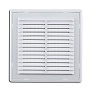 Решетка вентиляционная II-1515 150х150 мм белая разборная STORM