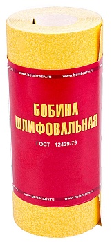 Бумага наждачная LP41C, P60, 115мм x 5м БАЗ