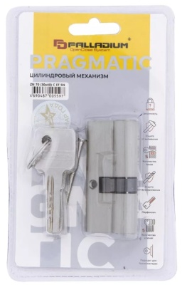 Цилиндровый механизм ZN 70 (30х40) C ET SN Palladium