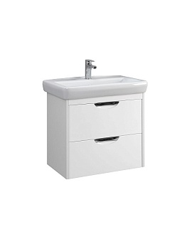 Тумба под умывальник Нёман НП 65-02 Белый Глянцевый Belux