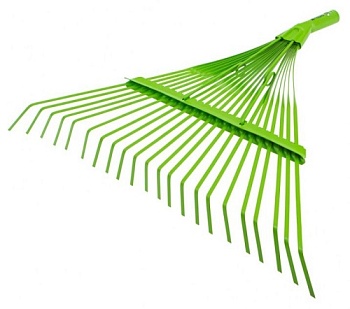 Грабли веерные стальные 565мм без черенка 22 зуба Palisad 617015