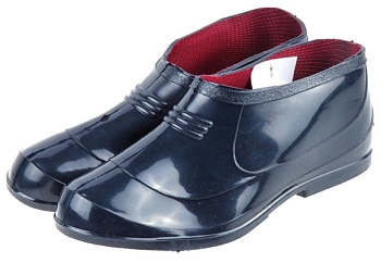 Галоши ПВХ женские баклажан С-7Б Эра-Профи