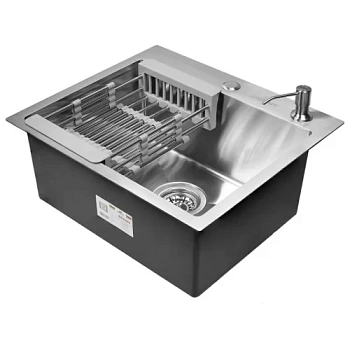 Мойка кухонная GER013 САТИН Wisent  WS35044