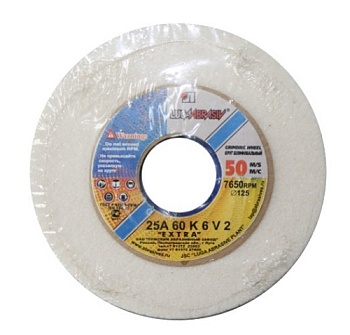 Круг шлифовальный 150х20х32 25A 60 K-L 6 V 50 LUGA