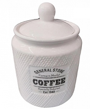 Банка для сыпучих продуктов 0,78 л, QC23A519C Home Line Coffee