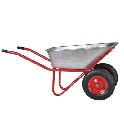 Тачка строительная SKIPER 2x125 PROFI, 125л