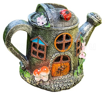 Фигура садовая на солнечной батарее Замок Водолея LED 14.5см, Чудесный Сад 619