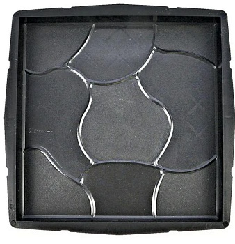 Форма для дорожки Плита тротуарная 35.0х35.0х4.0 SP облако