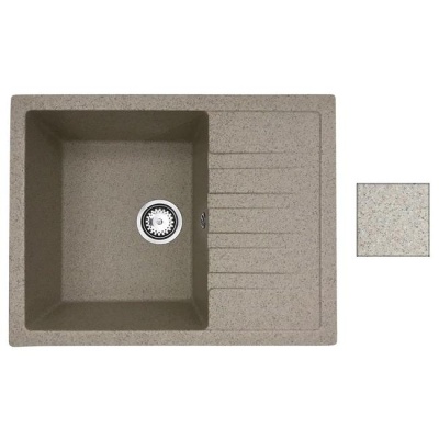 Мойка из искусственного камня, темно-бежевый, Vega, BelEvors