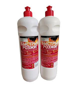 Жидкость для розжига Быстрый розжиг 1 л, Чистый исток