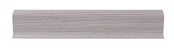 Плинтус 2,2 м 58 мм L004 Ясень LinePlast