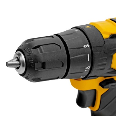 Дрель-шуруповерт аккумуляторная Denzel CDQ-20 (2 АКБ, ЗУ, кейс)