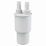Сифон для сбора конденсата + Переходная муфта НТ 40/50 х G1/2, AlcaPlast AKS6-BL-01