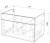 Тумба GARDA ONDA 106н_750 PVC (белый глянец) под умывальник Анита 750