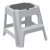 Табурет со ступенькой Volf, светло-серый, Бытпласт 431260730