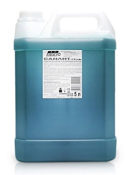 Средство для чистки и дезинфекции унитазов Санлит-гель 5 л, AVKO