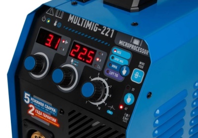 Полуавтомат сварочный MULTIMIG-221 SOLARIS