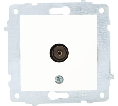 РОЗЕТКА телевизионная Ovivo Grano (белый)