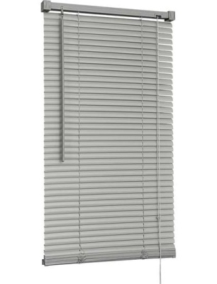 Жалюзи ПВХ серебро BLISS NO.RF-M-001, Дельфа