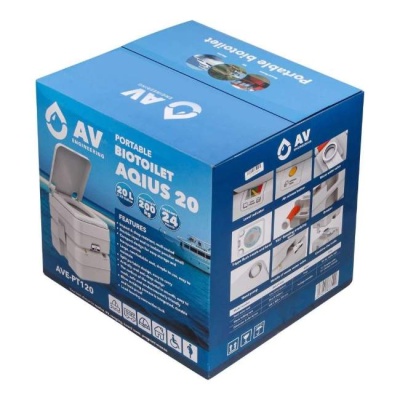 Биотуалет портативный Aqius 20 AV Engineering AVE-PT120