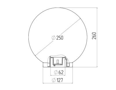 Светильник НТУ 01-60-252 УХЛ1.1 прозрачный Свет