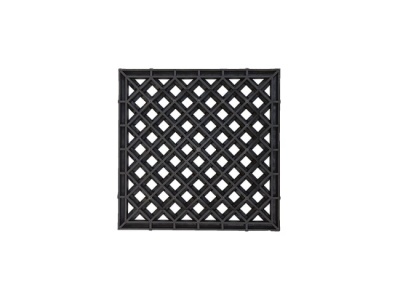 Решетка пластиковая усиленная к дождеприемнику Ecoteck (черный)