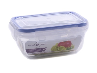 Контейнер для продуктов пластмассовый герметичный 400 мл 94066 STARS PLAST