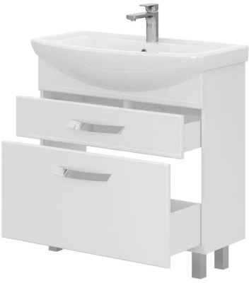 Тумба напольная Onda 60.2Y с умывальник Балтика 60 VOLNA