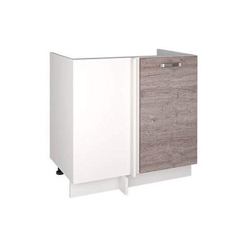 Шкаф под мойку угловой ALESIA Anrex 1D/80-F1 (фасад Дуб Анкона)