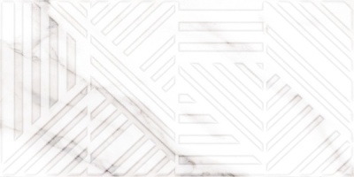 Плитка для стен Moonlight белый рельеф 17573 298x598мм CERSANIT