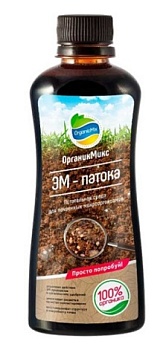 Удобрение жидкое ЭМ-патока ОрганикМикс 900мл