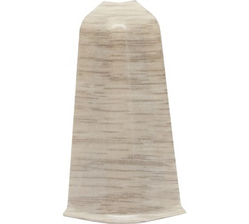 Угол наружный для плинтуса 80 мм 321 Дуб Белый, WINART