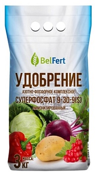 Удобрение комплексное Суперфосфат аммонизированный марка 9-30 3кг, BELFERT 