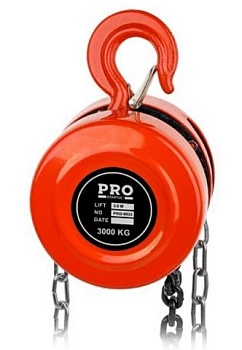 Таль ручная цепная 3т, 3м, PRO STARTUL PRO-9033