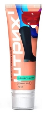 Крем для обуви, белый, 75мл ШТРИХ